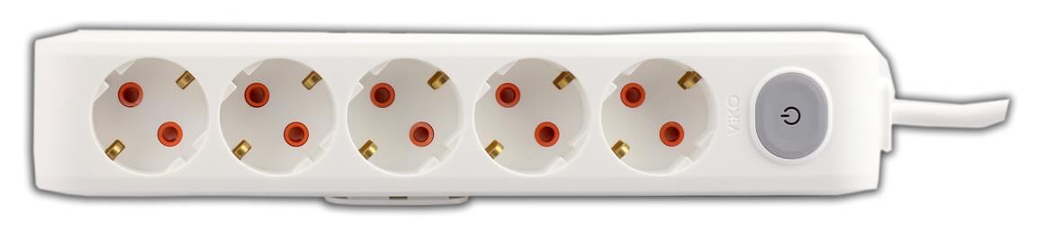 Viko Multı-Let VM51ANH 5li 1mt  Anahtarlı Kablolu (90117501)