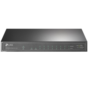 TP-LINK 8port PoE 63w 1-SFP Gigabit Yönetilemez Switch TL-SG1210P