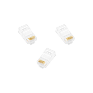 FRISBY FNW-RJ4530N RJ45 CAT5 100lü paket Plastik Konnektör