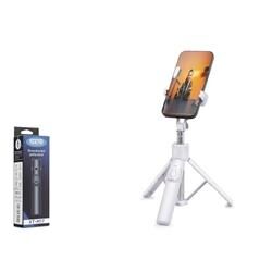 Nodar Nd1031 Tripod Selfie Çubuğu - Bluetooth 4.0 Uzaktan Kumandalı, 2’si 1 Arada Kullanım Beyaz