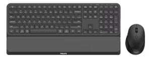 Philips SPK6248B Kablolu Türkçe Q Klavye&Mouse Set Siyah