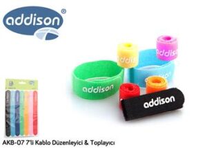 Addison AKB-06 6lı Kablo Düzenleyici - Toplayıcı