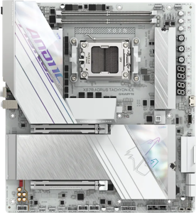GIGABYTE X870 AORUS TACHYON ICE DDR5 HDMI-DP TYPEC PCIE 5.0 AM5 ATX BEYAZ