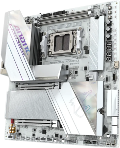GIGABYTE X870 AORUS TACHYON ICE DDR5 HDMI-DP TYPEC PCIE 5.0 AM5 ATX BEYAZ