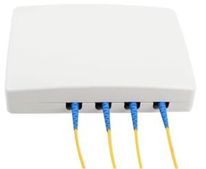 TELDATA TLD-FTTH465 FTTH SONLANDIRMA KUTUSU SIMPLEX-4 PORT-INDOOR-WHITE