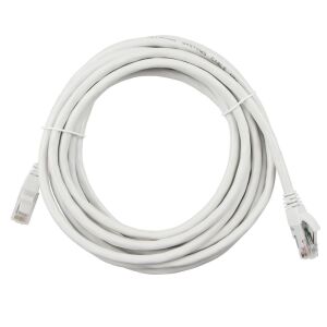 Vcom NP612B-5.0 Cat6 5.0MT Gri Utp Patch Kablo