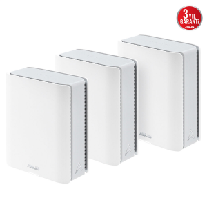 ASUS ZENWIFI BT8 (W-3-PK) WIFI7 BE14000 Mesh Router 3'lü paket