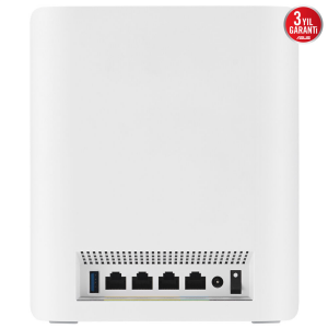 ASUS ZENWIFI BT8 (W-3-PK) WIFI7 BE14000 Mesh Router 3'lü paket