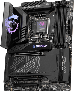 MSI MPG Z890 CARBON WIFI-7 DDR5 HDMI DP PCIE 5.0 1851p ATX