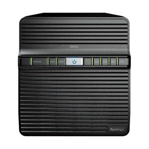 SYNOLOGY 4diskli Realtek QC-2GB RAM-2-Gigabit Nas Server DS423