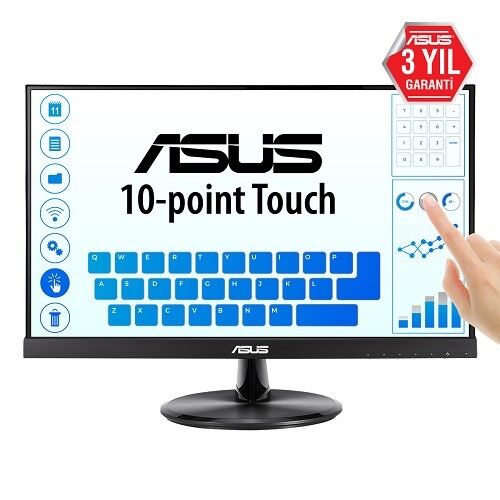 ASUS 21.5 IPS VT229H 5MS 60Hz HDMI Dokunmatik Monitör (1920 X 1080)