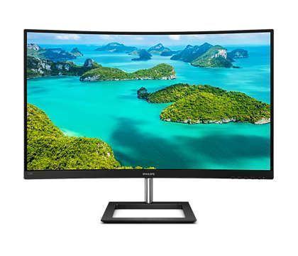 328E1CA-00 31,5'' 3840x2160 4Ms 60Hz DP HDMI Kavisli Siyah VA LCD  Monitör