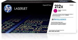 HP 212X Magenta Kırmızı Yüksek Kapasite Toner W2123X