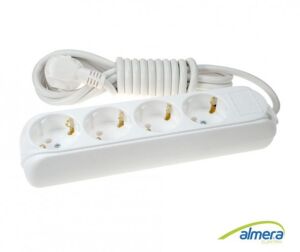 Almera 4lü 3mt Topraklı Priz (9240203)