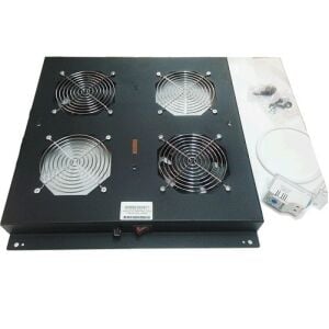 AGER Dikili Tip 2li Termostatl� Siyah Fan Modl VG-F2T-A-S1