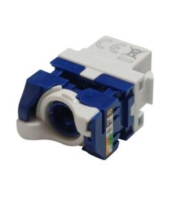 AGER Cat6 AC-601-BF 100'lü Kutu Keystone Jack 180derece Çevirmeli Tip
