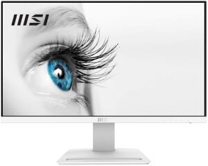 MSI 23.8 IPS PRO MP243XW 1ms 100Hz HDMI-DP Kurumsal Monitör 1920x1080 Beyaz
