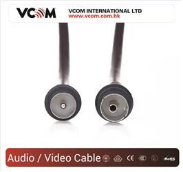 Vcom CV602-B 5mt Analog Siyah Tv Uzatma