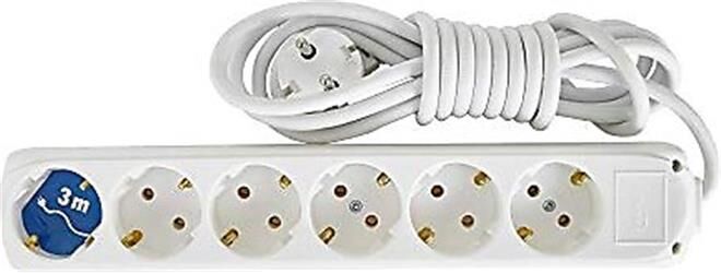 Almera 6lı 3mt Topraklı Priz (9260103)