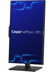 Casper Nirvana A90.1342-BE00X-V-S Siyah Intel i5-13420H 16GB RAM 500GB NVME 23.8 Pivot All In One