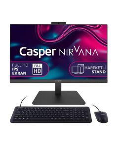 Casper Nirvana A70.5700-BE00X-V Ryzen 7 5700U 16GB 500GB 23.8 Full HD All in One PC