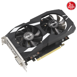 Asus Dual GeForce RTX3050 OC DUAL-RTX3050-O6G NVIDIA 6GB GDDR6 96Bit DX12 Gaming Ekran Kartı