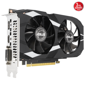 Asus Dual GeForce RTX3050 OC DUAL-RTX3050-O6G NVIDIA 6GB GDDR6 96Bit DX12 Gaming Ekran Kartı