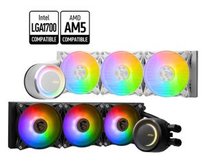 MSI 360mm MAG CORELIQUID E360 ARGB AM5-1851p Sıvı Soğutmalı İşlemci Fanı