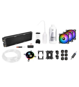 THERMALTAKE 360MM Pacific C360 DDC CL-W253-CU12SW-A ARGB Fanlı, Soft Tube, Custom Sıvı Soğutma Kiti (AM4, LGA2066)
