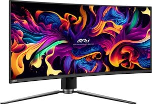 MSI 34 MPG 341CQPX QD-OLED 0.03MS 240HZ HDMI-DP Kavisli Gaming Monitör 3440x1440