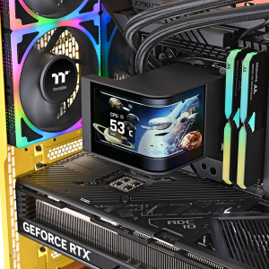 THERMALTAKE 360MM MAGCurve 360 Ultra 6,67 AMOLED Ekranlı ARGB AM5-1851p Sıvı Soğutmalı İşlemci Fanı