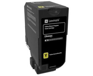 Lexmark 74C50Y0 3.000 Sayfa Yellow Sarı Toner CS720-725 CX725