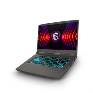 MSI 15.6 RYZEN 5 7535HS-16GB DDR5 RAM-512GB NVME-6GB RTX4050-FDOS / THIN A15 B7VE-076XTR