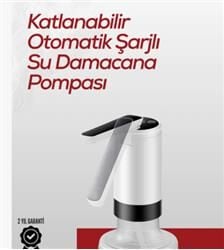 Apache K3 Şarjlı Su Pompası (Usb Şarj Grişi-Şarj Lambası-Paslanmaz Çelik)