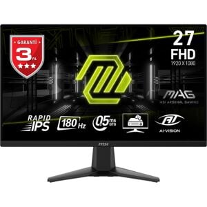 MSI 27 RAPID IPS MAG 275F 0.5ms 180Hz HDMI-DP Gaming Monitör 1920x1080