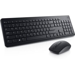 Dell KM3322W Türkçe Q 580-AKGI Kablosuz Klavye Mouse Set Siyah