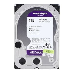 WD 3.5 4TB PURPLE WD43PURZ 5400 RPM 256MB SATA-3 Güvenlik Diski