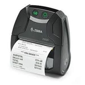 Zebra ZQ320 Mobil Etiket ve Fiş Yazıcı Bluetooth 3 203 Dpı IP54. (iMZ320 Yerine) Şarj Kablosu Dahil