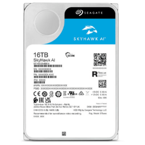 SEAGATE 16TB 3.5 SKYHAWK ST16000VE004 512MB 7200RPM SATA-3 Güvenlikİ Disk Distribütör Garantili