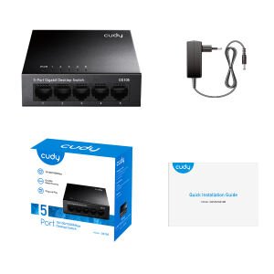 CUDY 5port Gigabit Yönetilemez Switch GS105