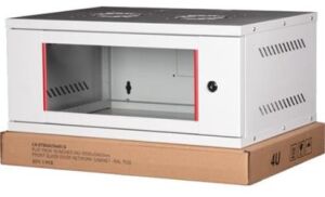 Lande LN-STB04U5440LG 4U 540x400 Ön Tek Cam Kapak Duvar Tip Boş Demonte Kabinet