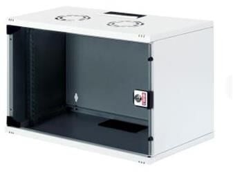 Lande LN-STB07U5440LG 7U 540x400 Ön Tek Cam Kapak Duvar Tip Boş Demonte Kabinet