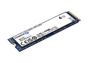 Kingston 4TB NV3 SNV3S-4000G 6000-5000MB-s PCI-Express 4.0 M.2 2280 Ssd Disk