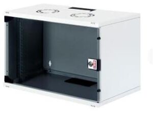 Lande LN-STB09U5440LG 9U 540x400 Ön Tek Cam Kapak Duvar Tip Boş Demonte Kabinet