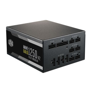 COOLERMASTER 1250W 80+ GOLD MWE V2 MPE-C501-AFCAG-3EEU PCIE 5.0 Tam Modüler Power Supply