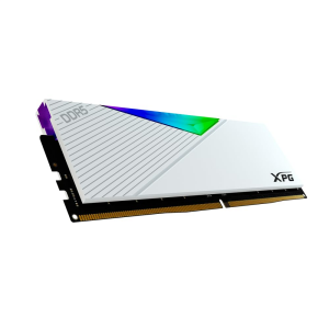 XPG 64GB (2X 32GB) DDR5 6400MHZ CL32 RGB DIAL KIT PC RAM BEYAZ / LANCER RGB ROG CERTIFIED AX5U6400C3232G-DWROG