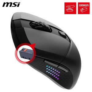 MSI GG VERSA 300 ELITE Wireless 6400dpi Kablosuz Gaming Mouse