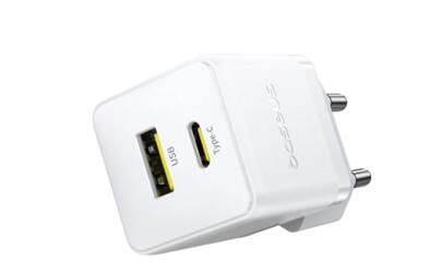 Baseus Palm Hızlı Şarj Aleti C+U 30W EU Beyaz (P1011160A213-00)