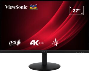 VIEWSONIC 27 IPS VG2708-4K 4MS 60HZ HDMI-DP Pivot Kurumsal Monitör 3840x2160