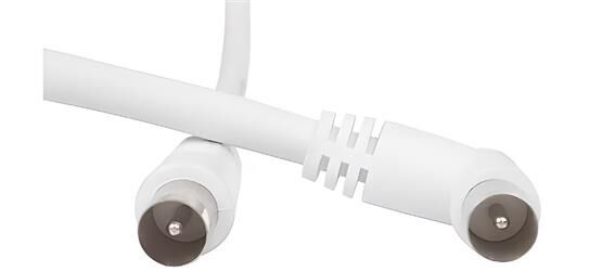 Vcom CV601R 10mt Analog Beyaz Tv Kablosu